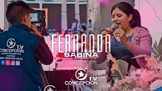 FERNANDA SABINA - BANDA TROPICAL MANÁ DEL CIELO - EN VIVO - 🎤🎧- AGRADECIMIENTO FAMILIA SOTOY LEJA -