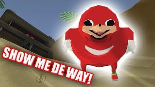 Ugandan Knuckles - Do You Know The Way? | VR CHAT