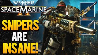 Space Marine 2 - Snipers Are Insanely OP! Best Ruthless PVE Build for One Shots