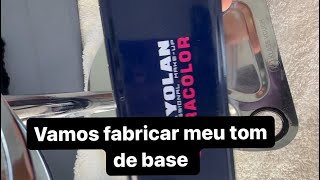 Como fabrico meu tom de base usando kryolan supracolor