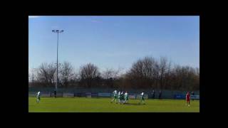 Aylesbury United 1-0 Egham Town: Jordon Frederick's Goal