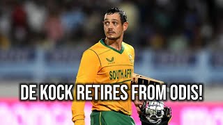 DE KOCK TO RETIRE FROM ODIS