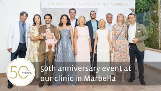 50th anniversary event at Buchinger Wilhelmi Marbella