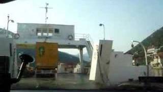 Ferry in Montenegro - przeprawa promowa ( zatoka )