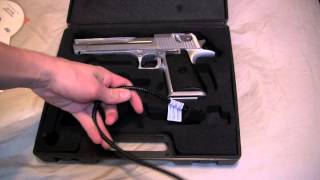 IWI Desert Eagle Unboxing (Brushed Chrome)