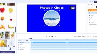 How to put photos into circles using mask's