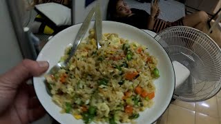 She make fried rice for me Passport Bro Thailand Koh Samui