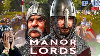 Manor Lords Live / Manor Lords Gameplay Walkthrough Part 2 in Hindi #manorlords