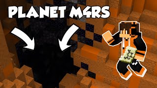 Discovering Gigantic Caves on Mars!! Minecraft Planet M4RS Rescue Part 3