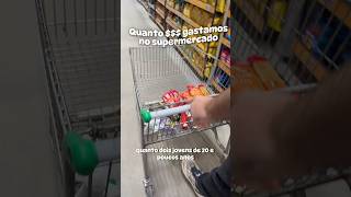 Quanto gastamos no supermercado?💸