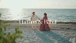 Harmeet & Rahul Wedding Highlight Film | SIkh & Bengali | Cancun Mexico | 4K