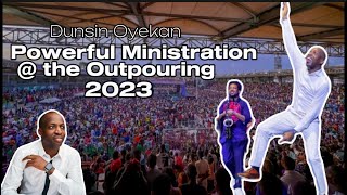 Fire all over Lagos Nigeria as Dunsin Oyekan ministers @ Outpouring 2023