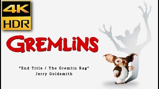 Gremlins (1984) • "End Title / The Gremlin Rag" Jerry Goldsmith • 4K HDR & HQ Sound