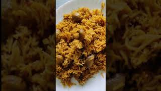 mushroom biriyani |காளான் பிரியாணி|biriyani varities | how to make mushroom recipe |#shorts