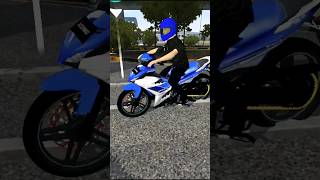 YAMAHA MX KING VS TRAIN #bussidmod