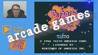 arcade game - Bubble Bobble