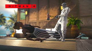 Hitman 3 | Haven island | Kill everyone (white psycho ninja)