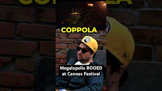 Megalopolis BOOED at #cannes2024 #shorts