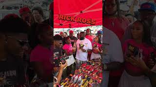 RICK ROSS CAR SHOW AT THE PROMISE LAND #rapsnacks #carshow #cars