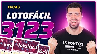 LOTOFACIL 3123 DICAS E ANÁLISES! Acumulada 4 milhões