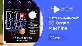 Electro-Harmonix B9 Organ Machine. Обзор гитарной педали. Превратить гитару в электроорган? Легко!