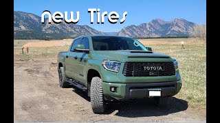 2020 TRD Pro gets new tires