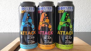 Netto Booster Attack BCAA Energy Drink | Rockstar XD Power Alternative.