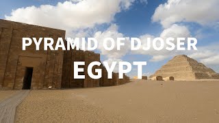 Egypt: 4k pyramid of djoser | step pyramid 2021