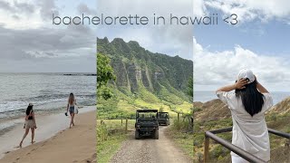 bachelorette in hawaii | hiking, kualoa ranch atv tour, local food, beautiful beaches