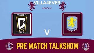 PRE MATCH TALKSHOW | COLUMBUS CREW VS ASTON VILLA