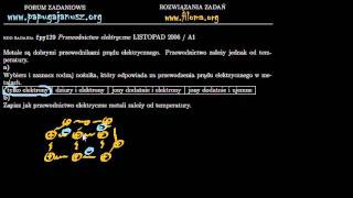 fpy129 - Przewodnictwo elektryczne - LISTOPAD 2006 / A1 - Zadanie z fizyki - filoma.org