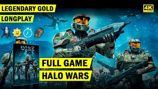 HALO WARS - FULL GAME - LEGENDARY GOLD WALKTHROUGH - 4K 60 FPS