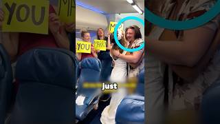 Man Surprised on Plane 😊