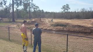 Sam getting practice laps at Paradise MX February 27, 2021