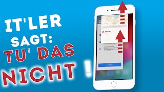 Wie man iPhone Apps richtig beenden sollte