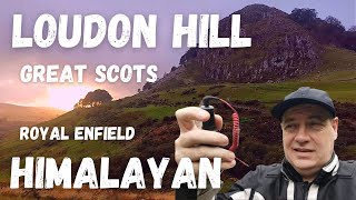 Loudon Hill Battlefield Scotland - Royal Enfield Himalayan Cross Country Drumclog Off Road Centre.