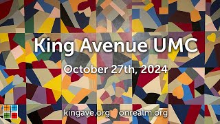 King Ave Live Stream  - Morning Blend Service  10.27.24