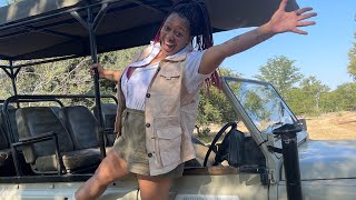 My 1st African Safari ! Welcome to the Animal Kingdom of Mosi oa Tunya National Park in Zambia