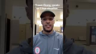 🔥🔥Troost Ekong Speaks on the Libya #supereagles #nigeria