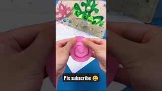 Try this amazing DIY Princess crown Paper craftl flowery Tiaral Easy and handmade