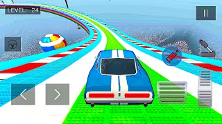 Crazy Car Stunt Master - Extreme Racing Simulator #2 - Gameplay Android