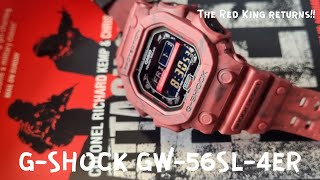 Limited Edition G-Shock GX 56SL 4ER Sands - watch review of the new red king!!