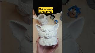 пеовые отливки котов🙂, скоро в продаже🙂😉#handmadejewelry #clay #shortsvideo #art #shorts_ #sculpt