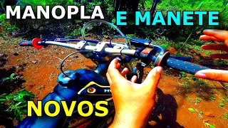 COMO TROCAR MANOPLA E MANETE | XR 250 TORNADO DE TRILHA