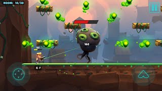 Autogun Heroes - Rampage through levels and Unlock New Worlds - Gameplay