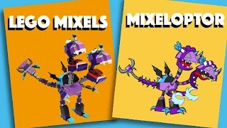 LEGO Mixels - Mixeloptor - Stop Motion Build (How to Build)