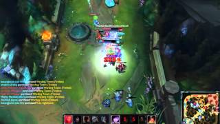 1vs3 Irelia outplayLeague of Legends