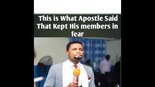 What Apostle Said That Kept Members In Fears || Apostle Michael Orokpo