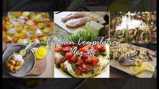 Vlog-42 | 3 Best Ways To Cook Chicken🍗|😋 أفضل 3 طرق لطهي الدجاج   #Silentvlog