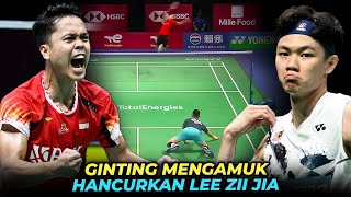 Anthony Ginting vs Lee Zii Jia, Indonesia Pecundangi Malaysia